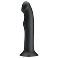Black Pretty Love Murray vibrating dildo with curved silicone head