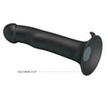Black Pretty Love Murray vibrating dildo with silicone suction cup