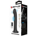 Black Pretty Love Murray vibrating dildo with suction cup base