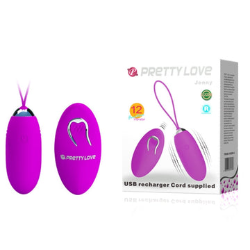 Lady Jane Adult Sex Shop | Pretty Love Remote Control Vibrating Egg - Jenny | Brand_Pretty Love, Category_Sex Toys,