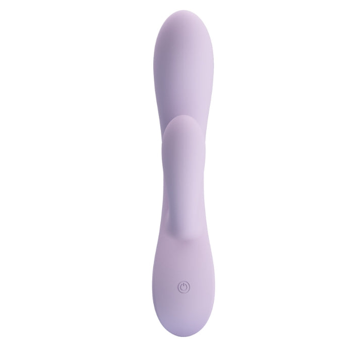 Pretty Love Rosolyn lilac rabbit vibrator in sleek lavender silicone