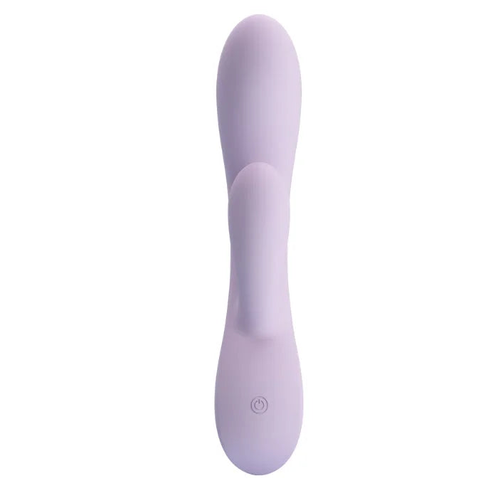 Pretty Love Rosolyn lilac rabbit vibrator in sleek lavender silicone