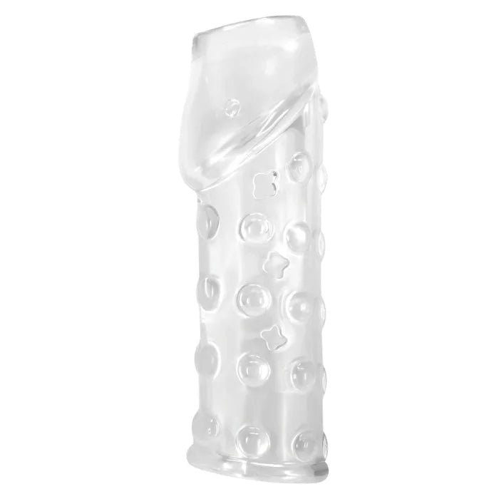 Clear Pretty Love Rough Penis Sleeve with textured bumps