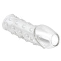 Clear Pretty Love Rough Penis Sleeve with textured silicone bumps