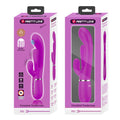Pretty Love Shania pink rabbit vibrator with extra tongue design