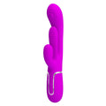 Pretty Love Shania rabbit vibrator in vibrant purple with extra tongue design