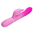Pretty Love Shima pink rabbit vibrator with 4-speed rotating beads