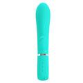 Pretty Love Silicone super soft teal G-spot rabbit-style clitoral stimulator
