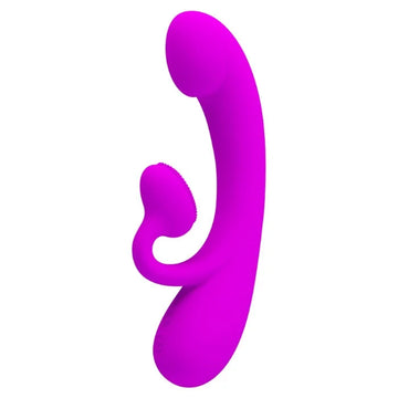 Pretty Love Sincere Rabbit Vibrator in vibrant pink body-safe silicone