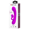 Pretty Love Sincere rabbit vibrator in pink body-safe silicone