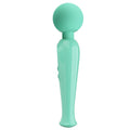 Pretty Love Skyler Wand Massager in mint green silicone