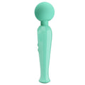 Pretty Love Skyler Wand Massager in mint green silicone