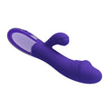 Pretty Love Snappy Youth Rabbit Vibrator in purple silicone