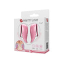 Pretty Love Vibrating Nipple Clamps Leaf in pink box