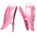 Pretty Love vibrating nipple clamps with cute pink pig face clip