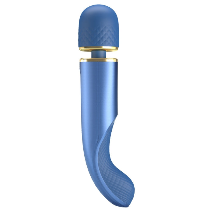 Pretty Love Wand Vibrator - Blue with super-powerful motor
