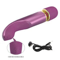 Pretty Love Wand Vibrator in purple with gold accent and super-powerful motor