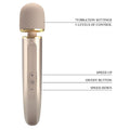 Pretty Love Wand Vibrator in rose gold with 7 vibration settings