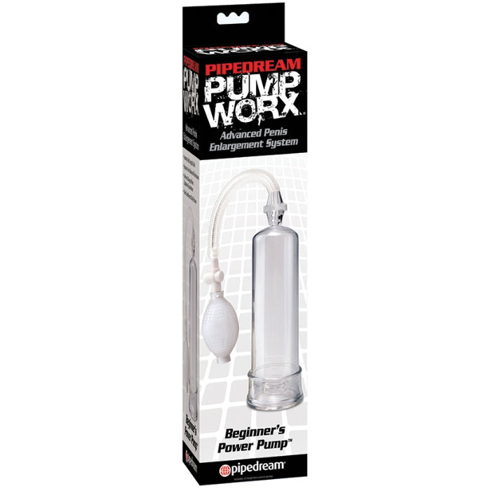 Lady Jane Adult Sex Shop | Pump Worx Beginner’s Penis Pump - White
