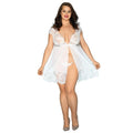 Lady Jane Adult Sex Shop | Queen Nighty and G-String White | Category_Lingerie & Underwear, Colour_White, Lingerie,