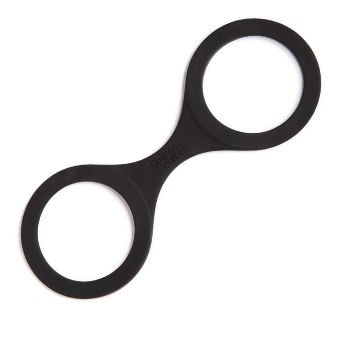 Soft but strong silicone cuffs that are flexible enough to fit over most hands and feet for wrist or ankle cuffs, but robust enough to remain firmly in place during restraint play. No fiddling keys or jangling chains, perfect for discreet home use and for travelling abroad without baggage check embarrassment.