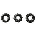 Lady Jane Adult Sex Shop | Renegade Dyno Cock Rings - Black
