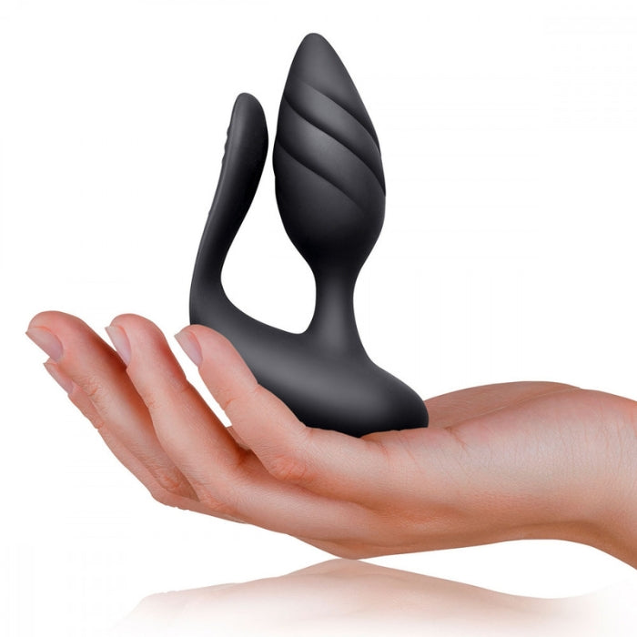 Lady Jane Adult Sex Shop | Rocks Off Cocktail Vibrating Anal Plug - Black | Brand_Rocks Off, Category_Sex Toys,