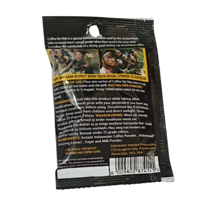 Lady Jane Adult Sex Shop | Rocky 3-in-1 Stimulating Coffee for Him