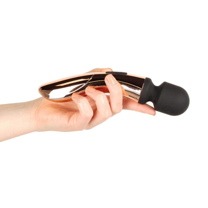 Lady Jane Adult Sex Shop | Rosy Gold Nouveau Curve Wand Massager