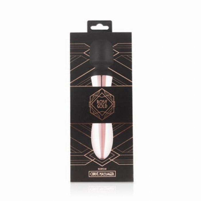 Lady Jane Adult Sex Shop | Rosy Gold Nouveau Curve Wand Massager