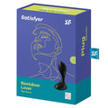 The rounded shape and powerful vibrations make the silicone Satisfyer Backdoor Lover the ideal anal vibrator for beginners. The wide base ensures you can explore your pleasure safely. Powerful motor transmits intense vibration rhythms throughout the entire plug.
