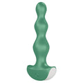 Enjoy sensual anal and prostate massages with the Satisfyer Lolli-Plug 2: This anal vibrator with ascending spherical structure has a silky, smooth surface of body-friendly silicone and is great for men and women. The 12 vibration programs and 2 motors can be selected via the intuitive controls.