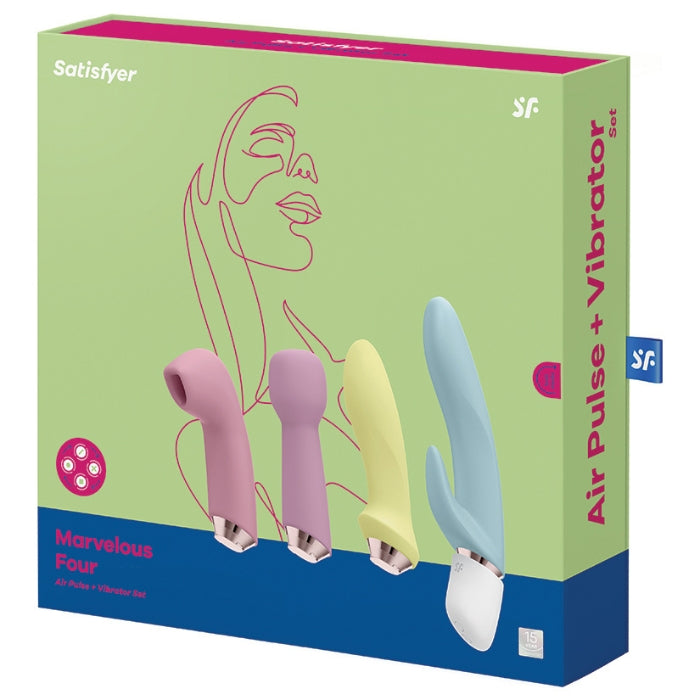 Lady Jane Adult Sex Shop | Satisfyer Marvelous Four set