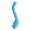 Curved light blue silicone Satisfyer Multifun 1 Partner Vibrator from Lady Jane Adult Shop