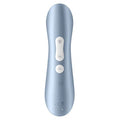 Satisfyer Pro 2+ blue clitoral stimulator with non-contact stimulation