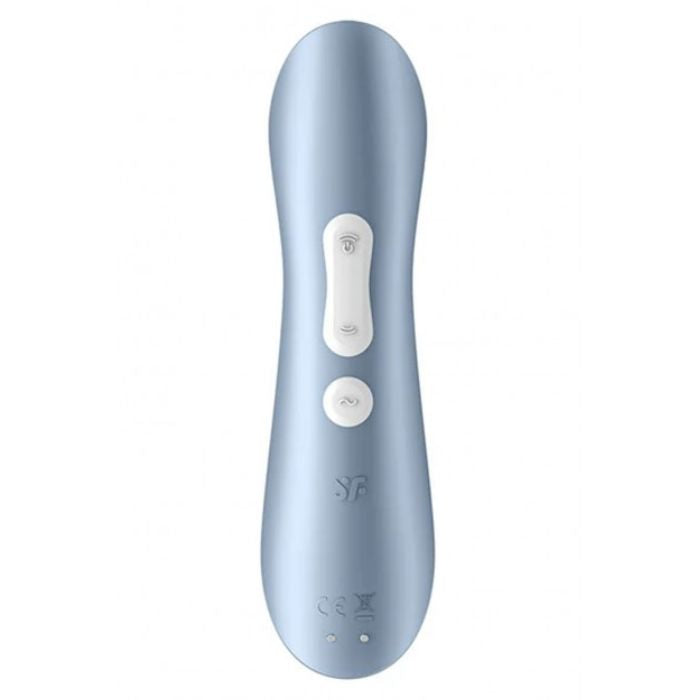 Satisfyer Pro 2+ blue clitoral stimulator with non-contact stimulation