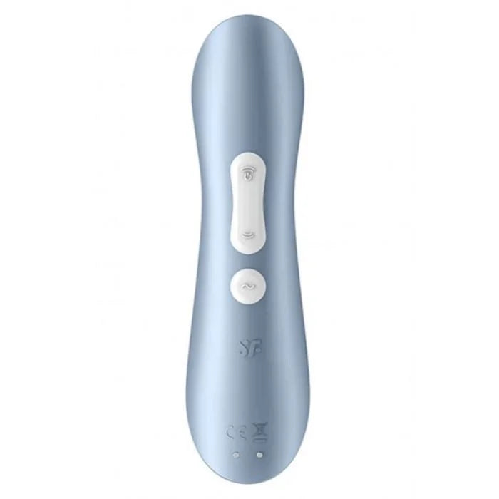 Satisfyer Pro 2+ blue clitoral stimulator with non-contact stimulation