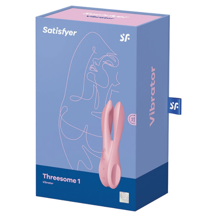 The Satisfyer Threesome 1 is a seductive lay-on vibrator that boasts not one, not two, but three flexible arms with three powerful motors that will leave you begging for more. Sensual stimulation of the clitoris and labia, or anywhere you can imagine.