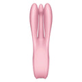 The Satisfyer Threesome 1 is a seductive lay-on vibrator that boasts not one, not two, but three flexible arms with three powerful motors that will leave you begging for more. Sensual stimulation of the clitoris and labia, or anywhere you can imagine.