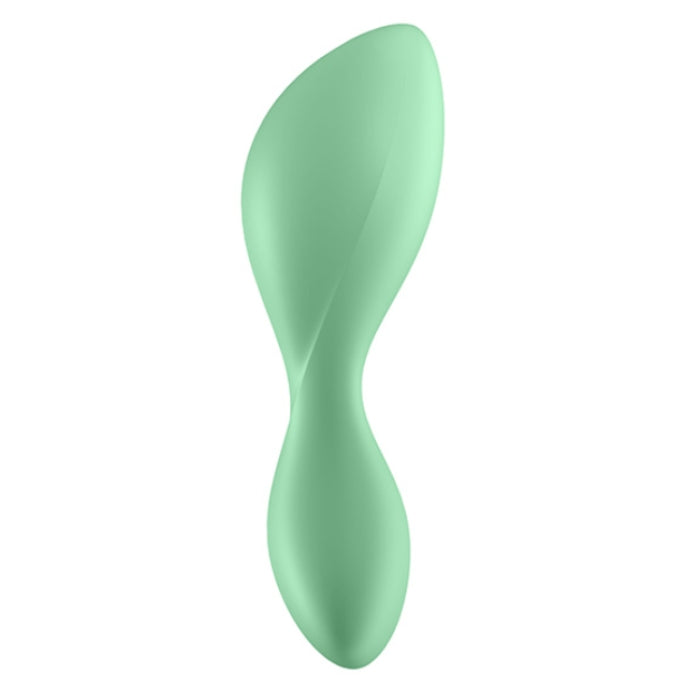 Satisfyer trendsetter vibrating anal plug in matte mint green silicone with smooth ergonomic design for prostate stimulation