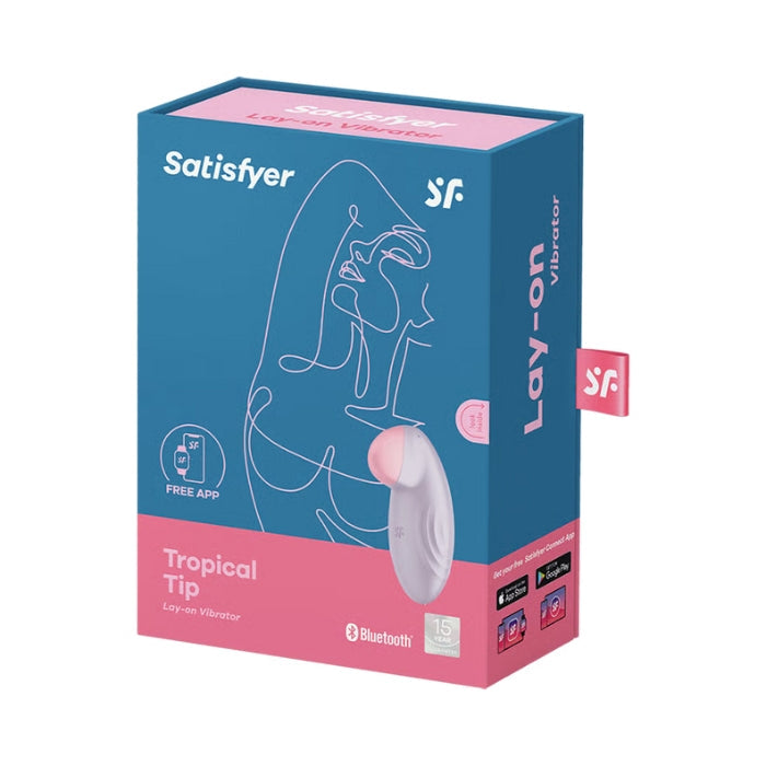 Satisfyer Tropical Tip clitoral mini vibrator with precise stimulation
