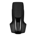 Black plastic computer mouse with sleek design, featured in Satisfyer Vibrating Masturbator