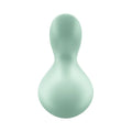 Mint green Satisfyer Viva la Vulva 3 vibrating massager in gourd shape