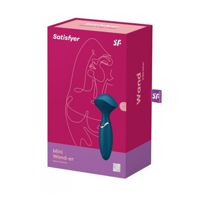 Teal Satisfyer Wand vibrator for targeted stimulation at Lady Jane Adult Shop
