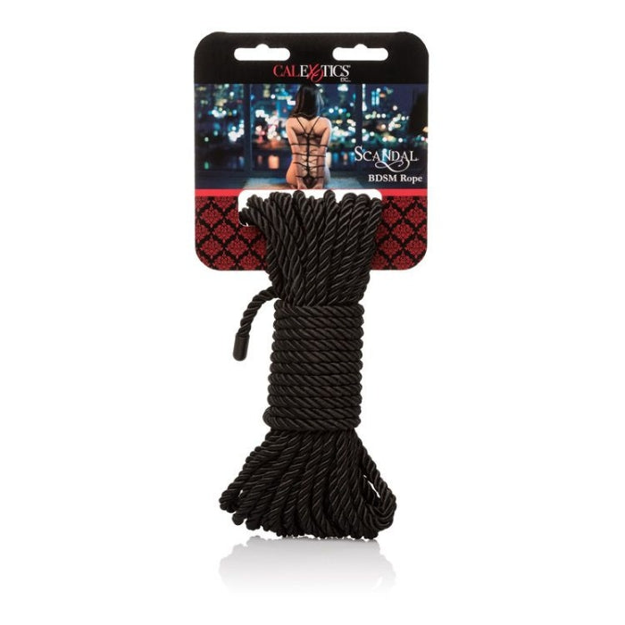 Lady Jane Adult Sex Shop | Scandal Silk Rope 10m Black
