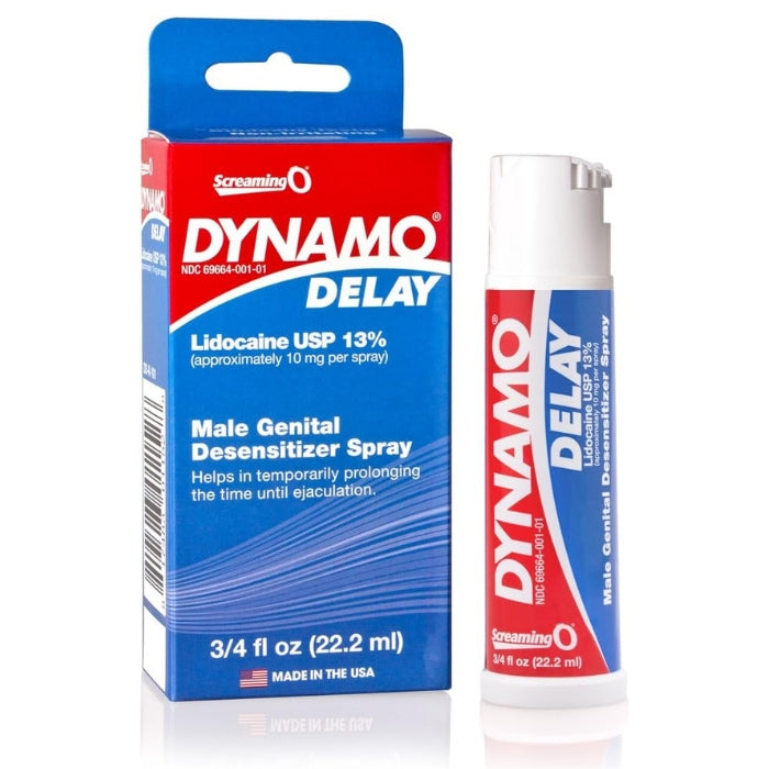 Lady Jane Adult Sex Shop | Screaming O Dynamo Delay Spray | Adult Sex Toys for Men, Category_Lubes & Enhancers, Lotions