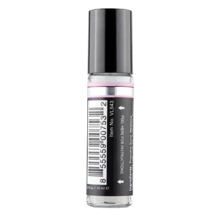 Wear this universal sex attractant to boost your sexy confidence and be more attractive. The pheromones are unisex so men and women can wear the same formula. The scent is fresh, fruity and floral, and smells different on every person. You can wear this along with your own perfume, or enjoy it by itself.