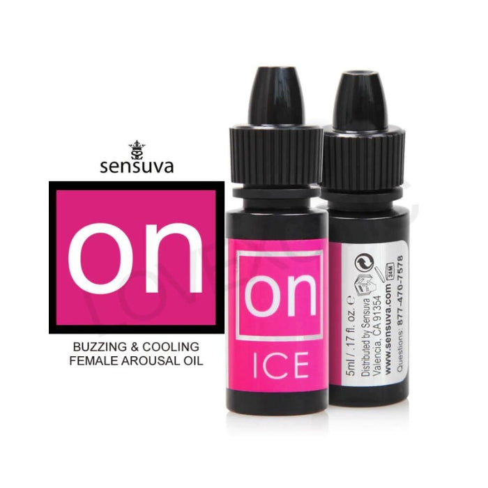 Lady Jane Adult Sex Shop | Sensuva On Ice Clitoral Drops (5ml) | Brand_Sensuva, Draft