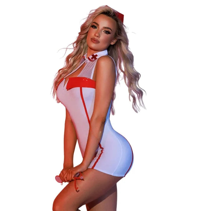 Lady Jane Adult Sex Shop | Sexy Nurse Fantasy Outfit 4 Piece