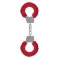 Lady Jane Adult Sex Shop | Shots Ouch! Beginner’s Furry Handcuffs - Red | Category_Bondage / BDSM, Colour_Red,